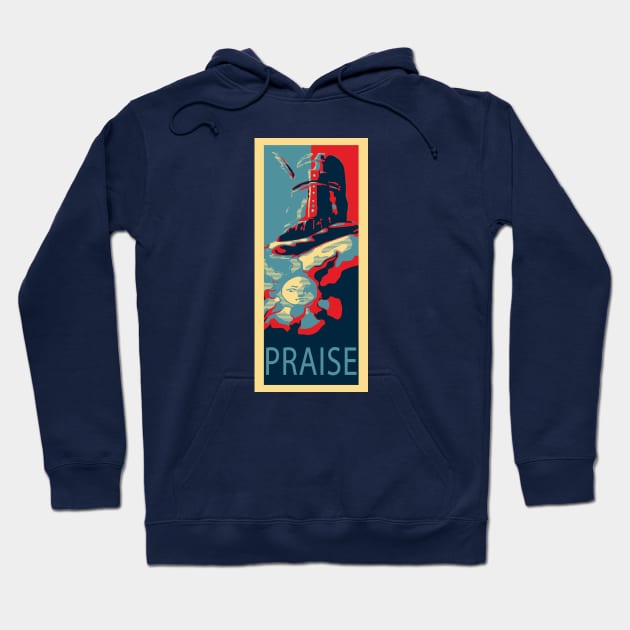 Knight Solaire Obama poster Hoodie by spilu